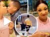 Tonto Dikeh receive blames as her Son K!sses her in new video days after smacking her big b00ty (WATCH)