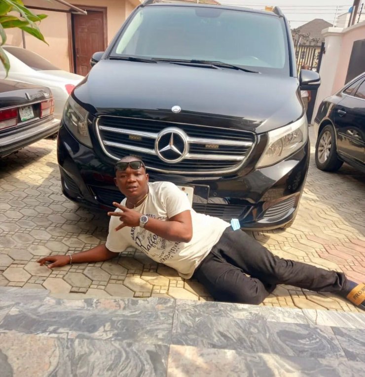 "Mr Sobo Don Buy Benz" – Popular ‘Cold Zobo’ skit-maker, Yunusa says as he aquires brand new Mercedes Benz