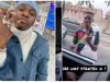 “Go rest for today” – Dababy blessed Lagos Hawker $100 after buying just Popcorn from him (VIDEO)
