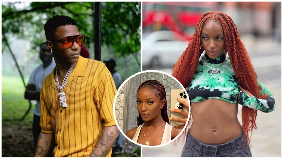 “Wizkid don blow Tems finish, Ayra Starr next” – Reactions as Wizkid shares a video of him and Ayra in a studio (WATCH)