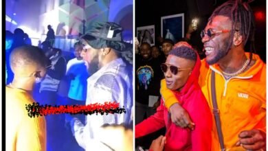 Wizkid and Burna Boy spotted chilling together at Dior Fashion show in LA – "Na we dy k!ll our self” Fans reacts
