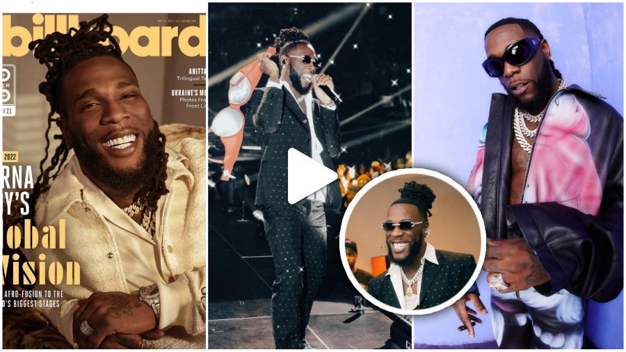 “King of live performance, Make nobody drag No.1 from Burna Boy” – Praises on Burna Boy as he gives electrifying performance at Billboard Music Awards