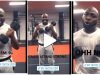 “People will hate you, rate you But 'Stand Strong' always” Davido goes motivational in the gym (VIDEO)