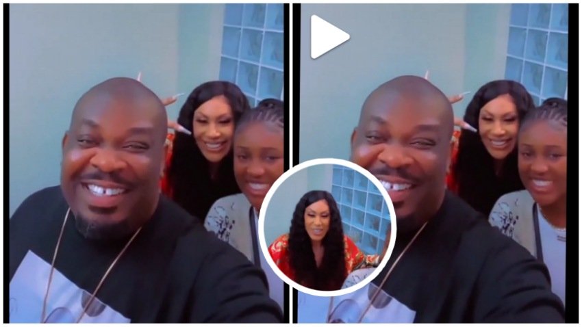 “They look perfect together” – Don Jazzy reunites with ex-Wife, Michelle Jackson in heartwarming video (WATCH)
