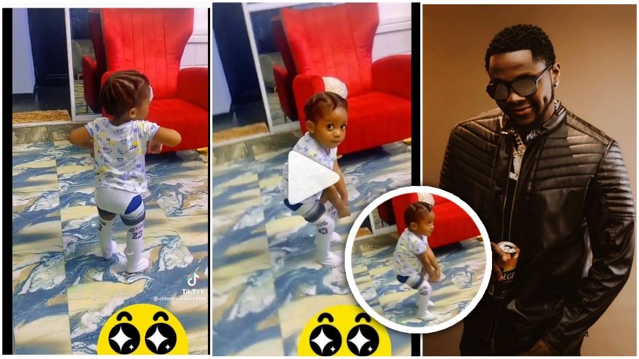 Kizz Daniel "Buga" challenge won by an awesome Baby who dance in viral video – So Heartwarming