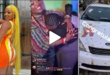 Moment 'Papaya Ex' gifts out brand new Lexus car & 10 iPhones in celebration of 1M followers (WATCH)