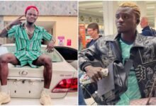 “God Sent ZAzuu More Keys” – Portable says as he Buys new Lexus car few days after fans destroyed his old car