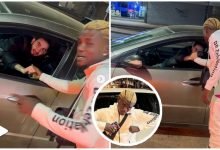 Portable in London: Moment Oyibo man stops to hail Portable after recognising him on the streets of London (WATCH)