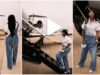 “So Tiwa get Private Jet” – Reactions as Tiwa Savage shows herself in a Private Jet as she held to Atlanta, Georgia USA
