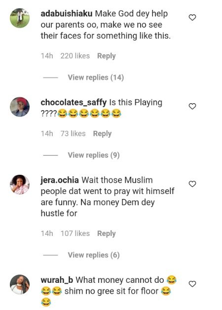 “What Money cannot do” – Reactions as Muslim clerics pray for Bobrisky at his N400m house unveiling (WATCH)