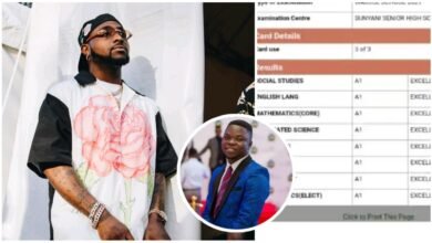"Find him for me please" – DAVIDO searches for boy who scored A1 parallel in WAEC