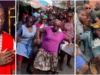 Burna Boy shows love to Ghanaian Market women following their viral dance moves to hit song ‘City Boy’ (Video)