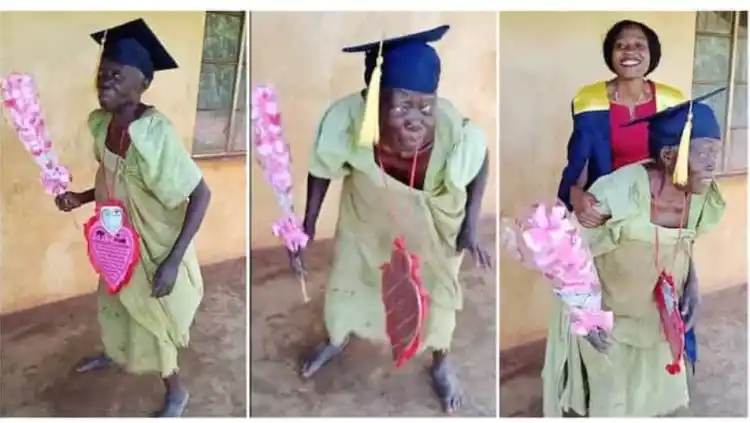 Excited Mother Wears Daughter’s Graduation Cap and Dances Happily With it, Viral Video Melt Hearts (Watch)