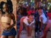 “See as he set leg, Ashawo man with toothpick” – Reactions as Korra Obidi twerks hard for Bovi