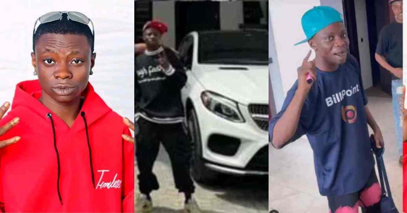 “Young Duu Grace Na 6G” – Many Congratulates as Portable's signee Acquires Brand New Benz