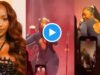“Tems too h0t, see yansh” – Reactions as Tems tw£rks hard on stage (WATCH)
